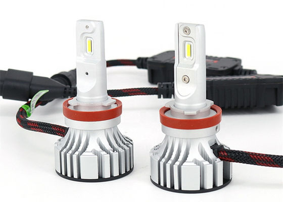 bulbo do farol do diodo emissor de luz de 6000lm H9