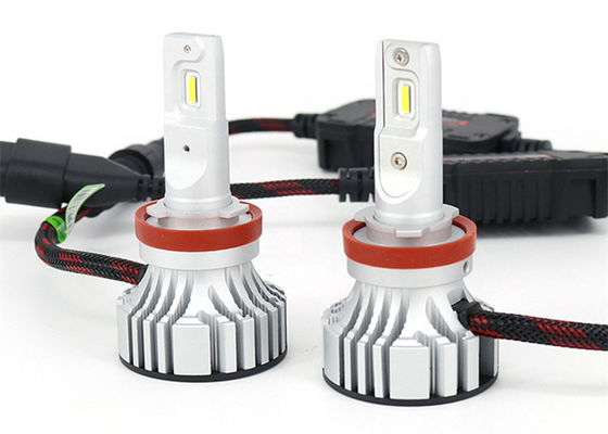 bulbo do farol do diodo emissor de luz de 6000lm H9