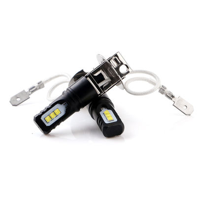 Ampolas de névoa do diodo emissor de luz de H1 H3 2525 6SMD 600lm Nonpolarity