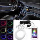 Luzes ambientais interiores do RGB IP67, 5050 tiras da luz do diodo emissor de luz para o interior do carro