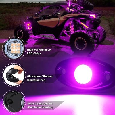 Luzes de Underglow do carro de 2 polegadas