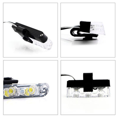 Auto telecontrole sem fio das luzes de aviso do estroboscópio do diodo emissor de luz de 8000K 240lm
