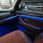 Luzes ambientais interiores do diodo emissor de luz rv X5, luz da decoração interior do carro 64Colors