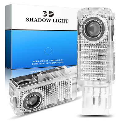 O projetor da porta do Cree 2pcs 6500K ilumina Logo Benz sem fio