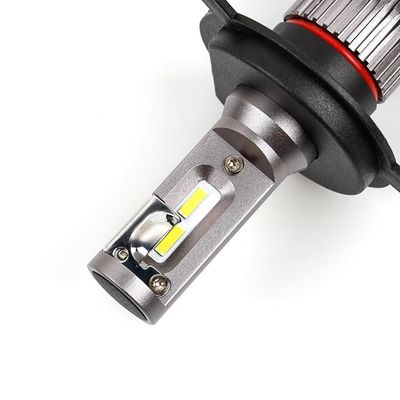 O auto tamanho pequeno 10000LM 60W Mini Car Led Headlight M1 H4 do sistema de iluminação conduziu o farol 6500K