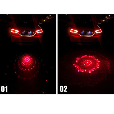 o laser traseiro Proyector Anticolision Para Coches da porta da névoa do laser da distância do carro da cauda de 12v 24v conduziu Logo Projection Lights