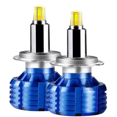 Sinal de adição das lâmpadas de Bule do gelo do farol do carro do diodo emissor de luz auto auto lâmpada H7 40W 6000lm de 360 graus para o auto carro