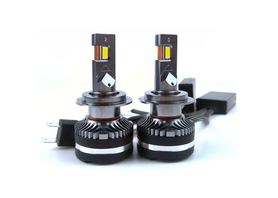 Faróis 55W de cobre dobro do bulbo CSP 3570 do farol do diodo emissor de luz do carro P9 auto